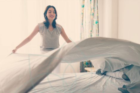 Los beneficios de tender tu cama